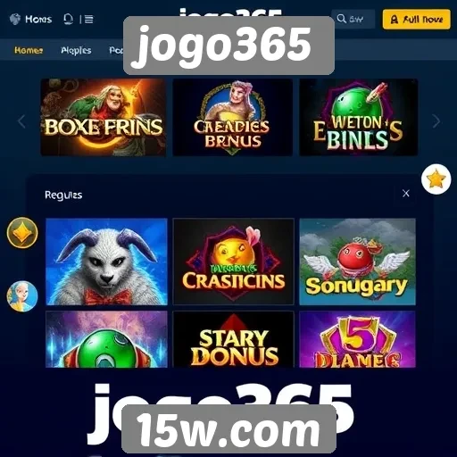 jogo365 oferece diversidade de jogos online